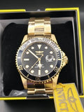 Invicta Pro Diver 33271 Men’s 42mm Gold Tone Black Dial Watch - Image 1