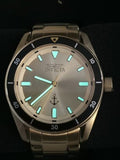 Invicta 49986 Ocean Voyage 39mm Gold Tone Black Bezel Watch - Image 1