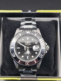 Invicta Pro Diver Novalix Men's Black Dial Wristwatch Black Metal Band 50570 - Image 1