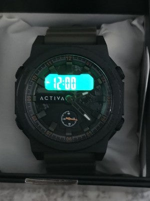 Invicta Activa ACW2355-001 Men’s Digital Army Green Watch New - Image 2