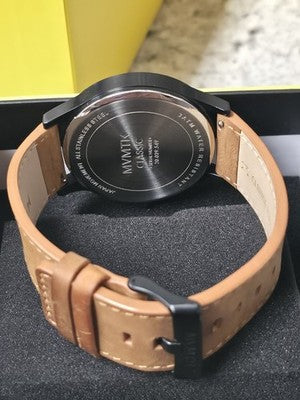 MVMT Classic Black Red Watch 45 MM For Men 3 ATM - Image 2