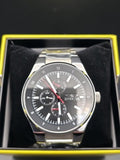 Invicta Racing 47547 Men’s 44mm Black Dial Steel Watch Quartz - Image 1