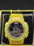 Invicta Racing Burnout Digital 49044 Men’s 52mm Transparent Yellow Watch - Image 1