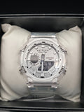 Activa Recon ACW423-016 Unisex 45.5mm Digital Watch Clear White Sport New - Image 1