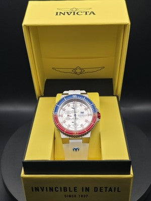 TechnoMarine Racing Legends TM-525037 Men’s 43mm White Silicone Watch - Image 1