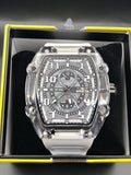 Invicta Racing Cyclone 48719 Men’s 48.5mm White Transparent Watch - Image 1