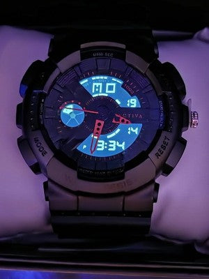 Activa Pixel X ACW499-012 Unisex 50mm Digital Black Sport Watch - Image 2