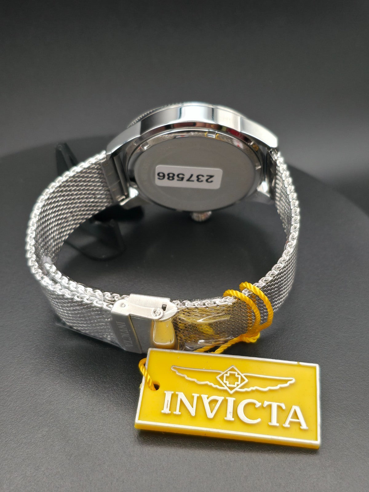 Invicta Vintage 47134 Men's 44mm Multifunction Black Dial Steel Watch Quartz New - Image 2