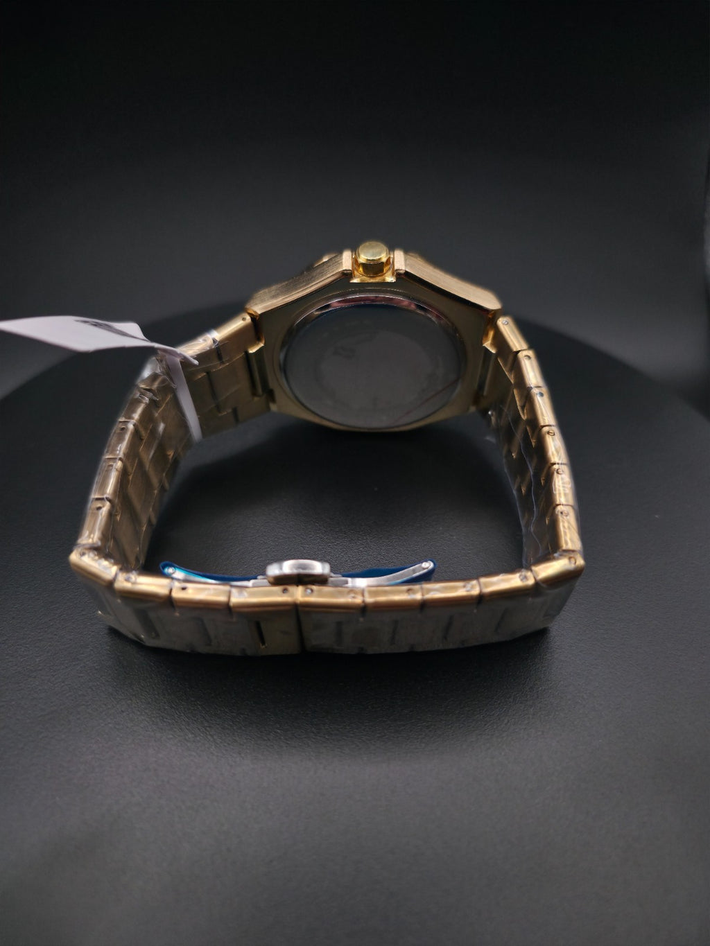 Montres Prestige MPW-0247 Men's 44mm Gold Tone Watch Quartz New w/ Box - Image 3