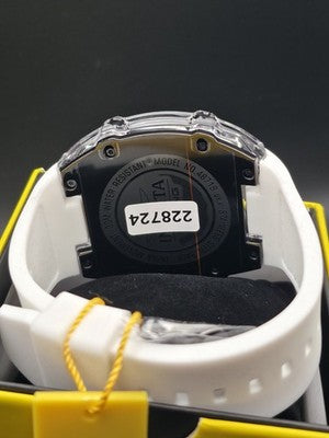 Invicta Racing Cyclone 48719 Men’s 48.5mm White Transparent Watch - Image 2