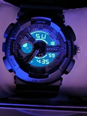 Activa Pixel X ACW499-013 Unisex 50mm Digital Black Sport Watch - Image 2