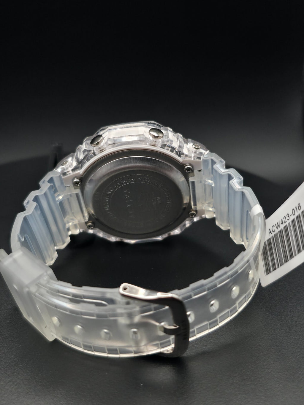 Activa Recon ACW423-016 Unisex 45.5mm Digital Watch Clear White Sport New - Image 2