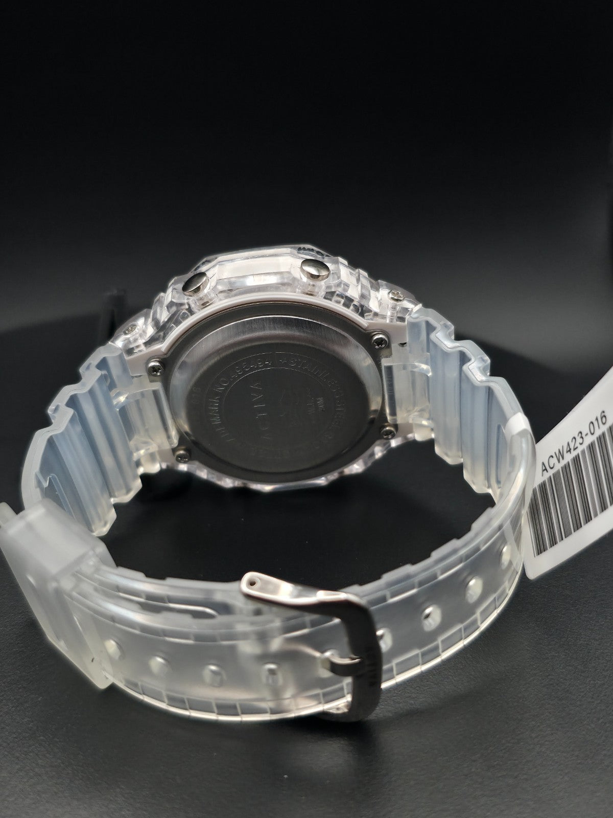 Activa Recon ACW423-016 Unisex 45.5mm Digital Watch Clear White Sport New - Image 2