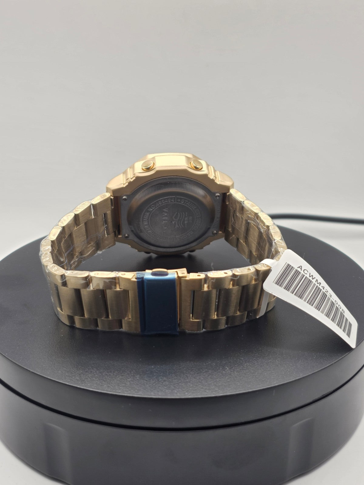Activa by Invicta ACWM423-008 Analog Digital Unisex Watch 45.5mm Gold Tone NIB - Image 5