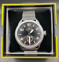 Invicta Vintage 47134 Men's 44mm Multifunction Black Dial Steel Watch Quartz New - Image 1