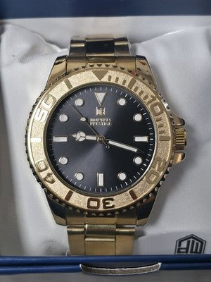 Montres Prestige MPW-0623 Gold Black Copper Dial Watch New - Image 2