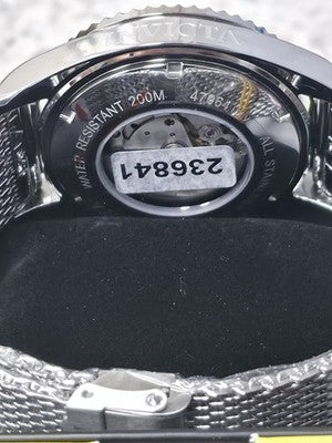 Invicta Grand Diver Bastion Automatic 47mm Steel Black 47964 Rare!!! BNIB - Image 3